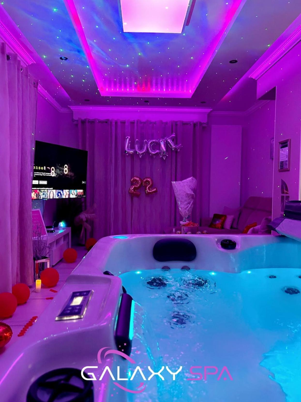 Galaxy Spa - Suite Venus Jacuzzi Et Sauna Privatif Champigneulles Exterior photo