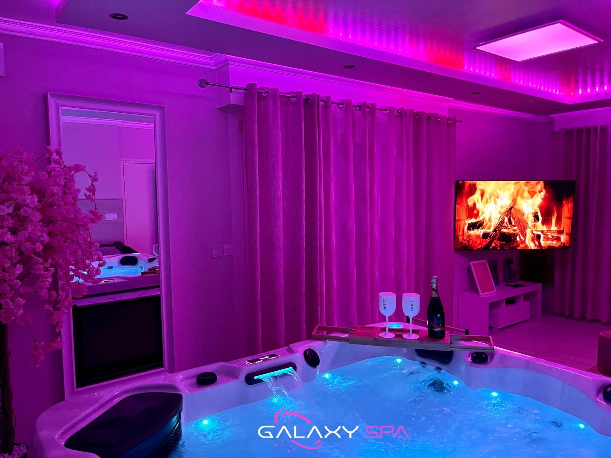 Galaxy Spa - Suite Venus Jacuzzi Et Sauna Privatif Champigneulles Exterior photo