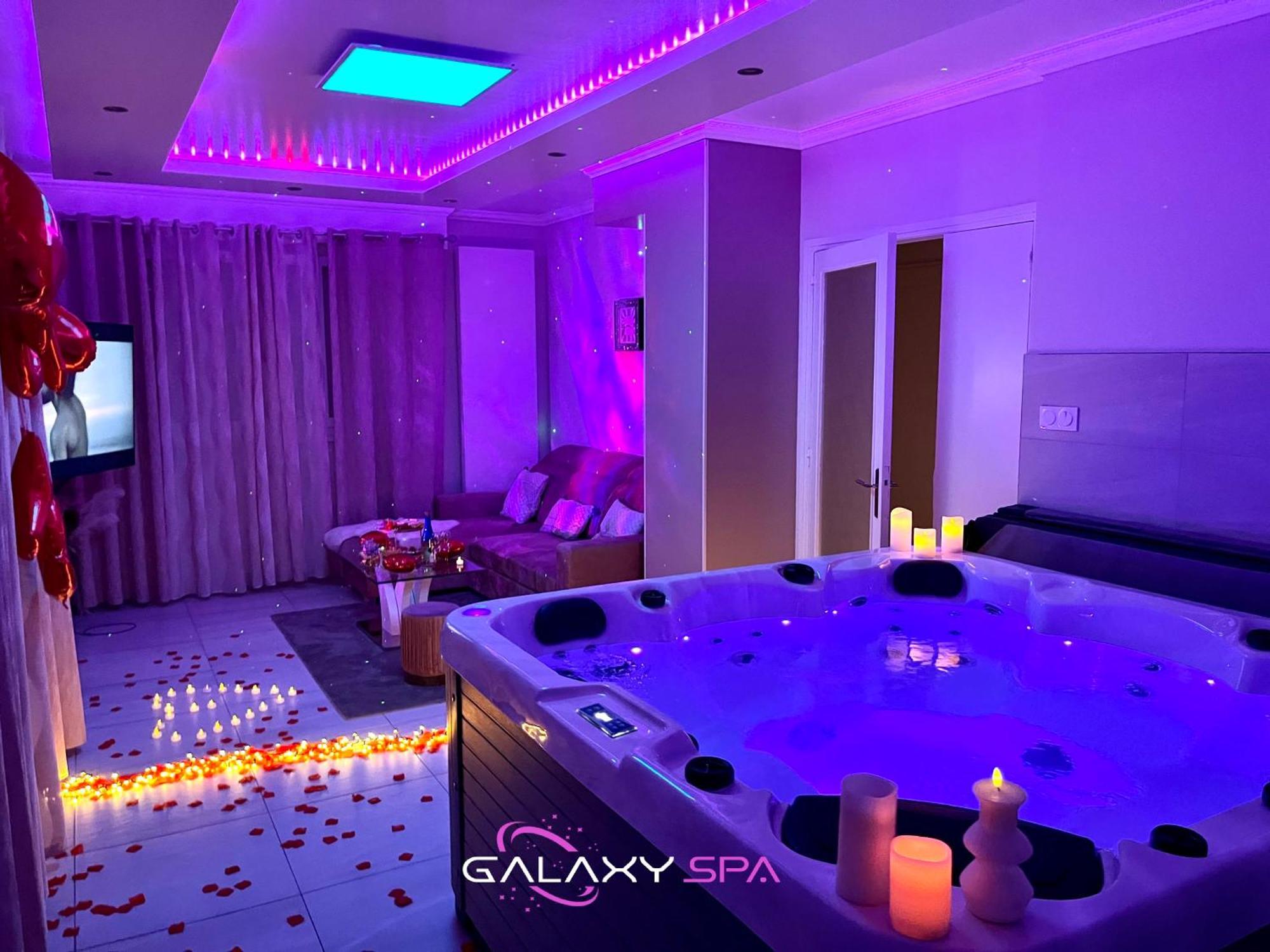 Galaxy Spa - Suite Venus Jacuzzi Et Sauna Privatif Champigneulles Exterior photo